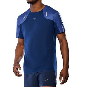 Pánské sportovní tričko Mizuno Tech Light – tmavě modré