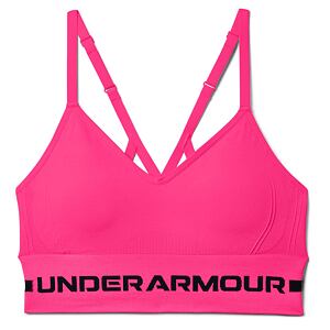 Dámska kompresná podprsenka Under Armour Seamless Low Long Htr Bra