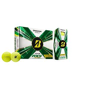 Golfové loptičky Bridgestone Tour B RXS - 3ks žlté