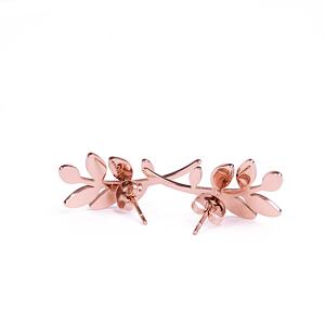 Náušnice VUCH Leaves Rose Gold