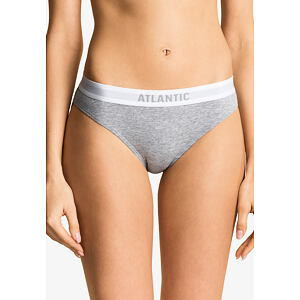 Dámské bikiny kalhotky ATLANTIC 3Pack - žlutá/růžová/světle šedá