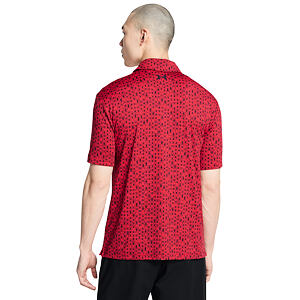 UA Playoff 3.0 Printed Polo-RED