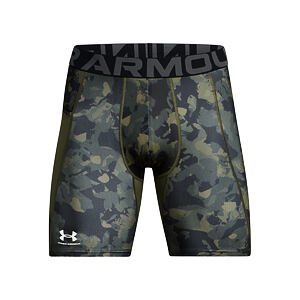 UA HG Armour Prtd Comp Sts-GRN