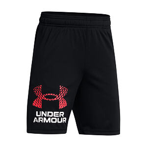 UA Tech Logo Shorts-BLK