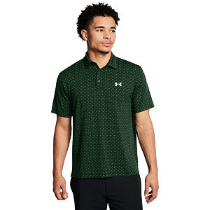 UA Playoff 3.0 Printed Polo-GRN