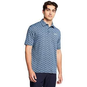 UA Playoff 3.0 Printed Polo-BLU