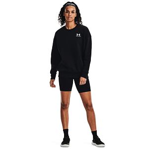 Dámska oversize mikina Under Armour Essential Flc OS Crew