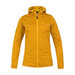 Dámská mikina Hannah DAGNYS HOODY golden yellow mel