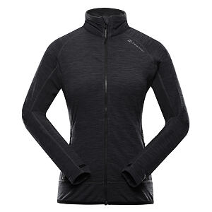 Dámská rychleschnoucí mikina ALPINE PRO ONNECA black