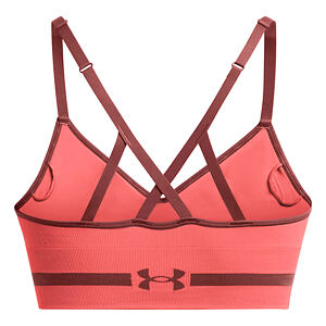 Podprsenka Under Armour UA Seamless Low Long Bra - ružová