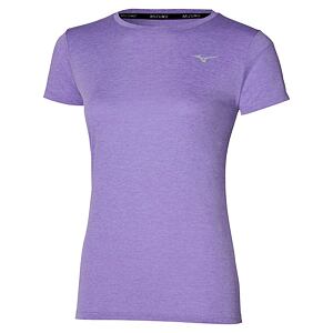 Dámské funkční tričko Mizuno Impulse Core Tee – fialové (Paisley Purple)