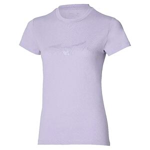 Dámské sportovní tričko Mizuno Athletics RB Tee – Thistle