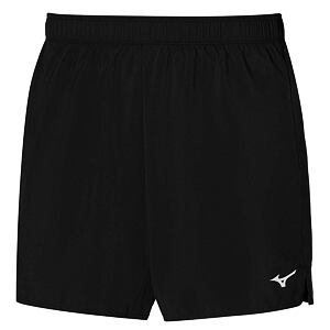 Dámské 2v1 běžecké šortky Mizuno Trail ER – černé