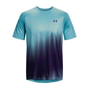 Pánske športové tričko Under Armour Tech Fade SS