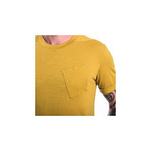 MERINO AIR traveller pánske tričko kr.rukáv mustard