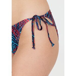 Dámsky spodný diel plaviek Cruz Casey W Tie-side Printed Bikini Pant