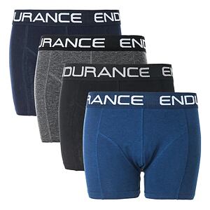 Detské boxerky Endurance Burke Jr. Boxer Shorts 4-Pack