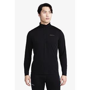 Pánske tričko Craft CORE Essence Bi-blend Half Zip LS