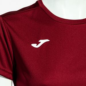 Dámské triko Joma Combi Woman Shirt S/S Burgundy