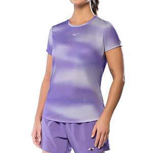 Dámské sportovní tričko Mizuno Core Graphic – fialové Thistle