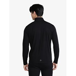 Pánske tričko Craft CORE Essence Bi-blend Half Zip LS