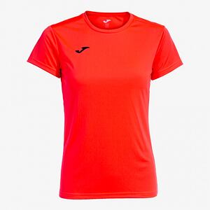 Dámské triko Joma Combi Woman Shirt S/S Coral Fluor