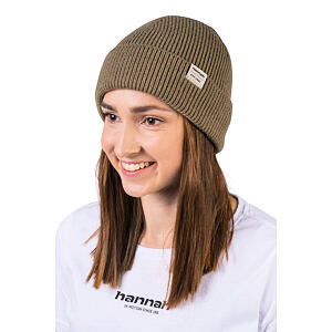 Žebrovaná unisex čepice Hannah PAGO dusky green