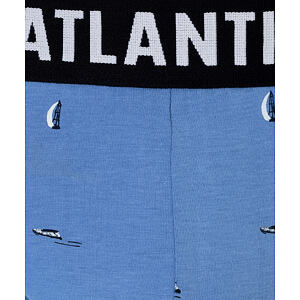 Pánské sportovní slipy ATLANTIC 3Pack - vícebarevné/modré