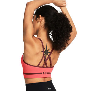 Podprsenka Under Armour UA Seamless Low Long Bra - ružová