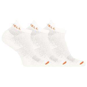 Unisex ponožky Merrell MEA33566T3B2 WHITE CUSHIONED COTTON LOW CUT TAB (3 packs)