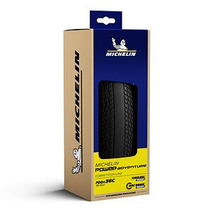 MICHELIN PLÁŠŤ POWER ADVENTURE BLACK CLASSIC V2 700X42C COMPETITION LINE KEVLAR TS TLR (444001)