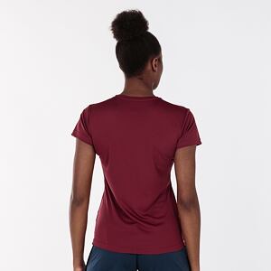 Dámské triko Joma Combi Woman Shirt S/S Burgundy