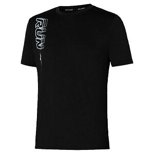 Pánské sportovní tričko Mizuno Core Run Tee – černé (Black)