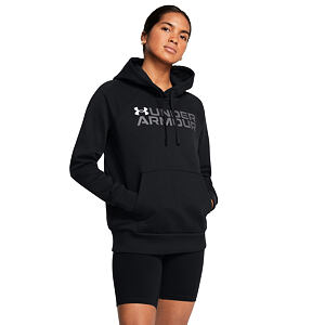 Dámska mikina Under Armour Rival Fleece Wordmark Hoodie