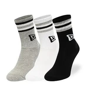 Pánske ponožky New Era Retro Stripe Crew 3-Pack