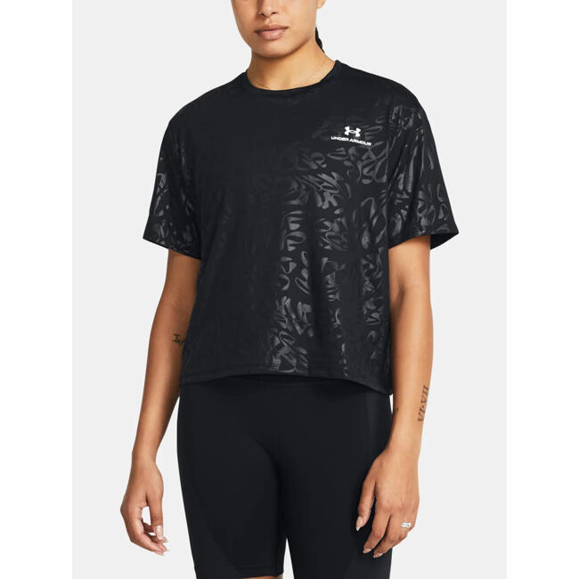 Dámské tričko Under Armour Vanish Energy Emboss Crop