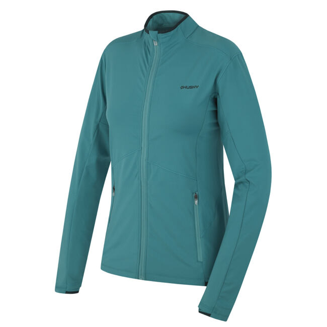 Dámská mikina HUSKY Tarp zip L fd. turquoise