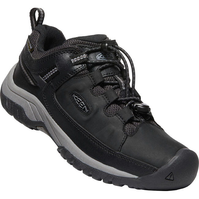 Keen TARGHEE LOW WP YOUTH black/steel grey