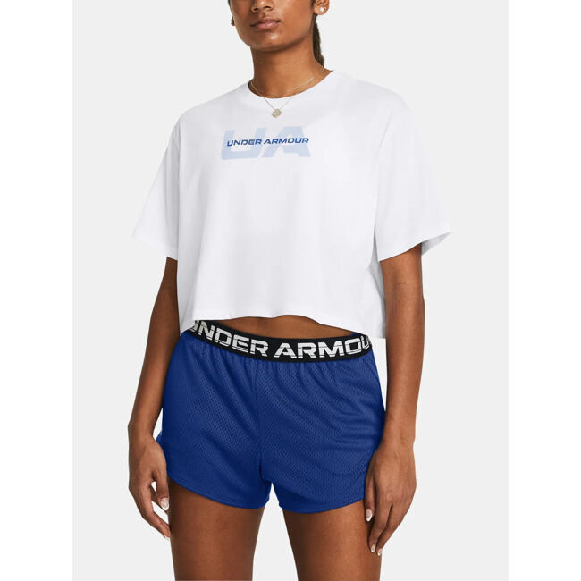Dámske tričko Under Armour W BOXY CROP BRANDED SS