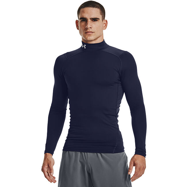 Pánske zimné kompresné tričko Under Armour CG Armour Comp Mock