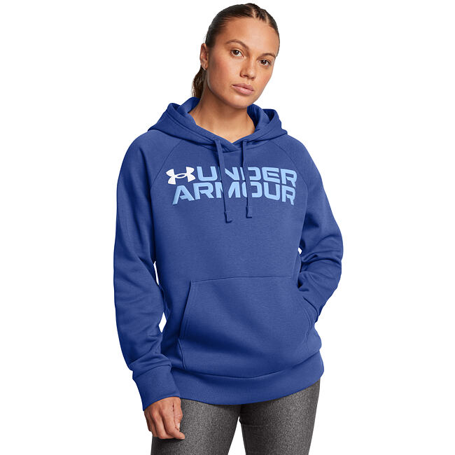 Dámska mikina Under Armour Rival Fleece Wordmark Hoodie