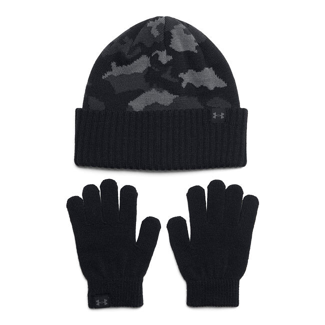 B Beanie/Glove Combo-BLK