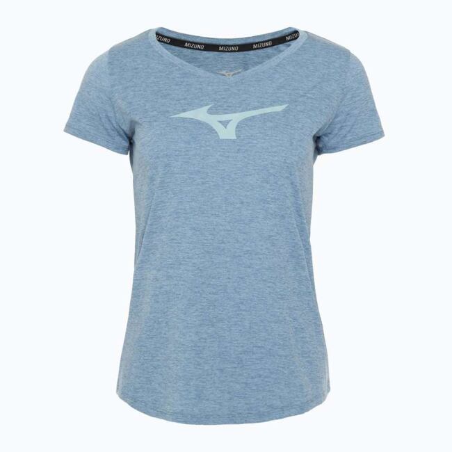 Dámské sportovní tričko Mizuno Core RB Tee – šedomodré (Citadel)