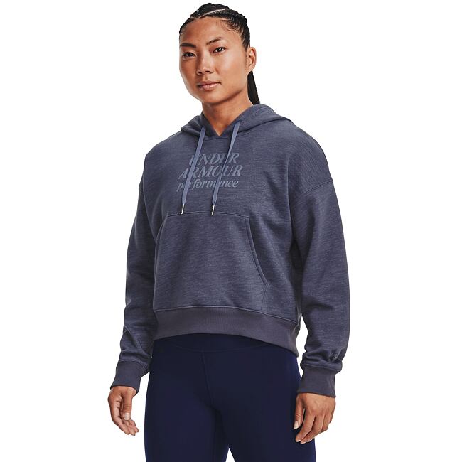 Dámska bavlnená mikina Under Armour Essential Script Hoodie