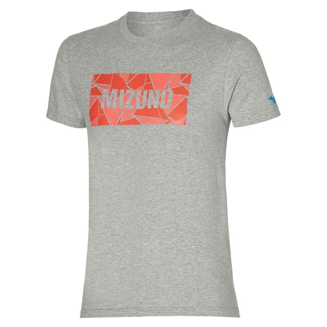 Pánske bavlnené tričko Mizuno Athletic Mizuno Tee