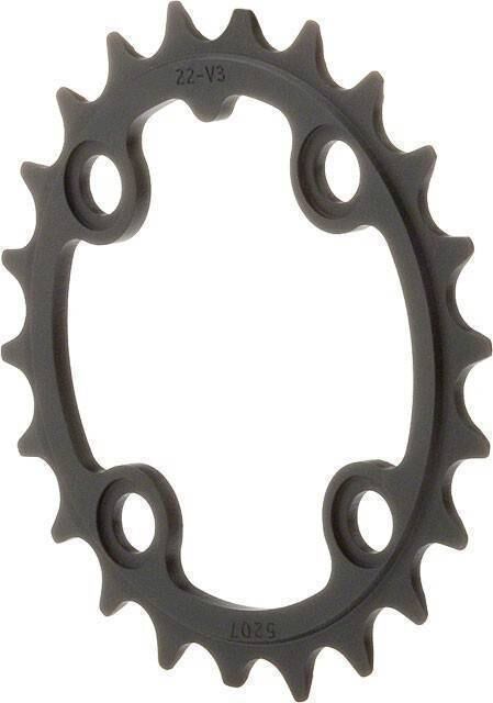 Cyklistický prevodník Truvativ Cring Mtb 22T V3 64 Al Hdblack