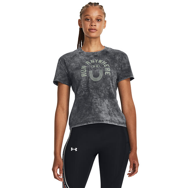 Dámske bežecké tričko Under Armour Run Everywhere Graphic SS