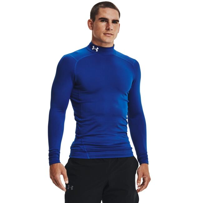 Pánske zimné kompresné tričko Under Armour CG Armour Comp Mock