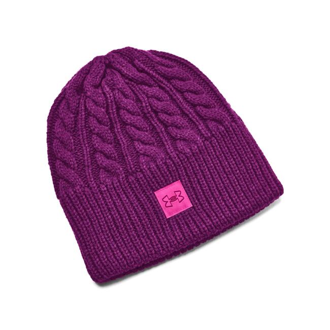 Dámska čiapka Under Armour Halftime Cable Knit Beanie