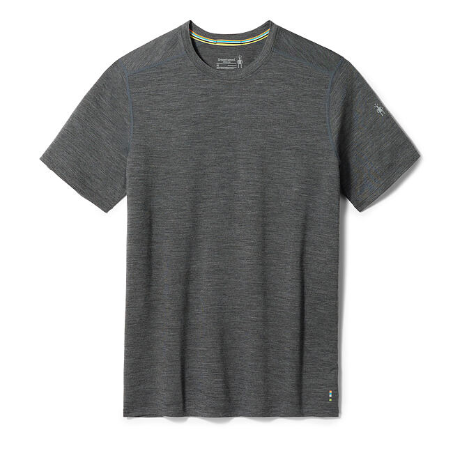 Smartwool M MERINO SHORT SLEEVE TEE iron heather